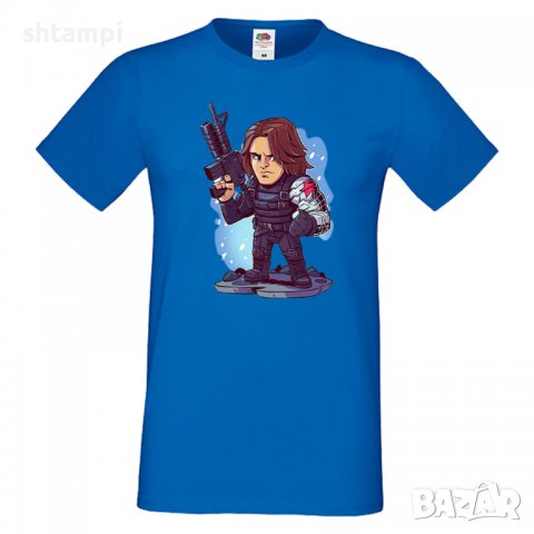 Мъжка тениска Marvel Winter Soldier  Игра,Изненада,Подарък,Геймър,, снимка 9 - Тениски - 36791855