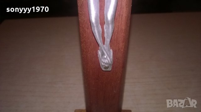 поръчан-Кръст С ХРИСТОС от дърво и метал на поставка-25Х11Х4СМ, снимка 8 - Колекции - 27388261
