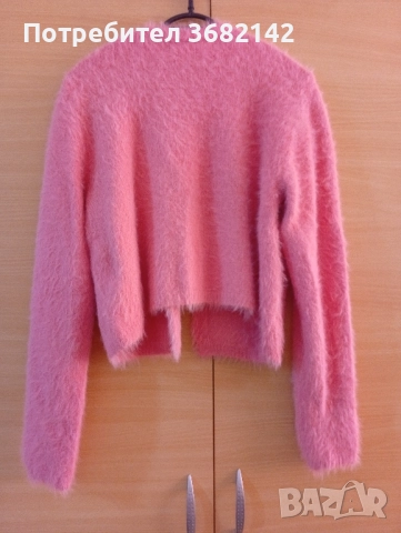 продавам дамска розова пухкава жилетка , снимка 7 - Жилетки - 51642499