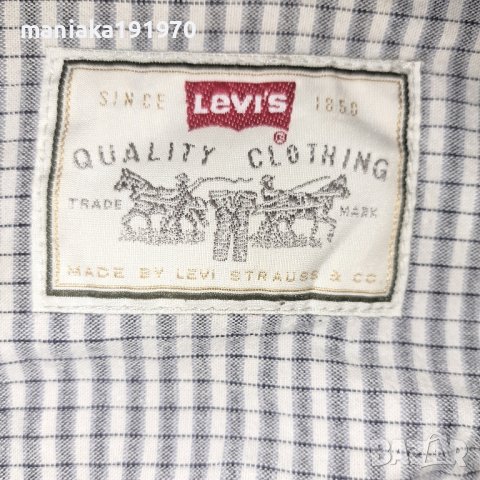 Levis (L) мъжка винтидж риза , снимка 5 - Ризи - 40329304