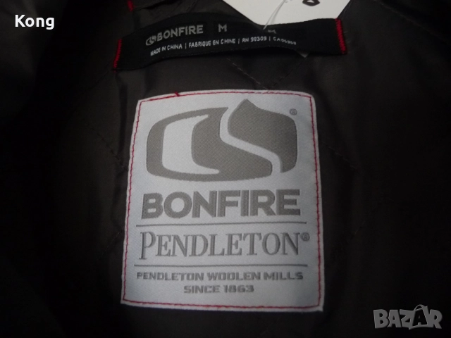 Мъжко Ново яке Abercrombie & Fitch USA Bonfire 10K Snowboard jacket Бонфайър Соуборд, снимка 2 - Якета - 51999376
