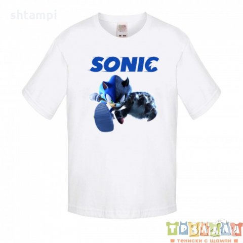 Детска тениска Соник Sonic the Hedgehog 5, снимка 4 - Детски тениски и потници - 32943396