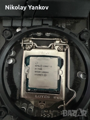 Дъно Gigabyte + процесор i5 7400,, снимка 2 - Дънни платки - 53401174