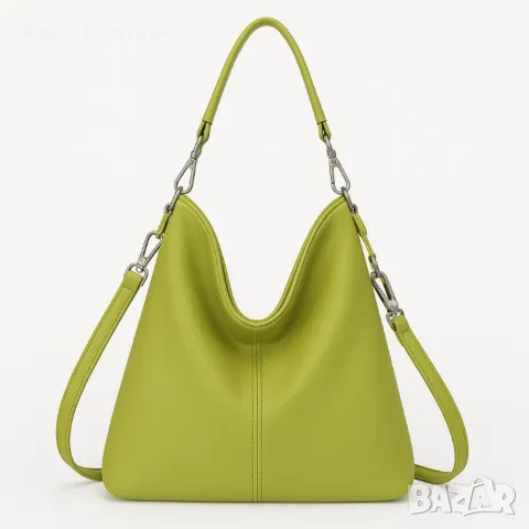 Стилна и практична дамска чанта тип торба, снимка 10 - Чанти - 50160564