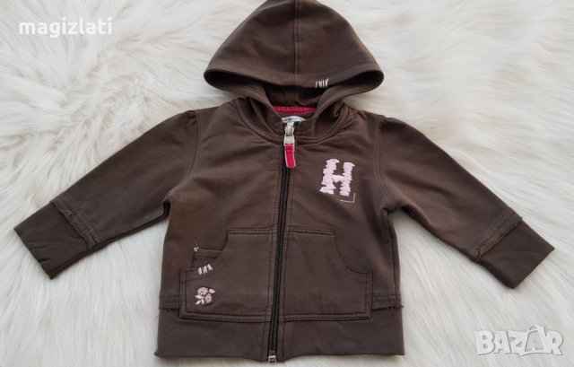 Суитчер TOMMY HILFIGER 6-9 месеца, снимка 5 - Бебешки блузки - 32682528