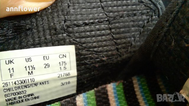 Платненки Clarks 29, снимка 7 - Детски гуменки - 33686574