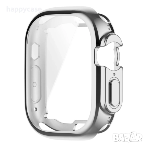 Apple Watch Ultra 3 2 1 / Series 11 10 6 5 4 / SE 3 2 1 / Мек TPU силиконов кейс с протектор, снимка 12 - Смарт часовници - 52097844