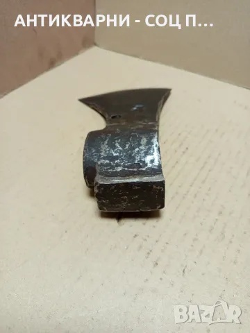 Стара Немска Кована Брадва 1.300кг Номер 2., снимка 3 - Антикварни и старинни предмети - 49776966