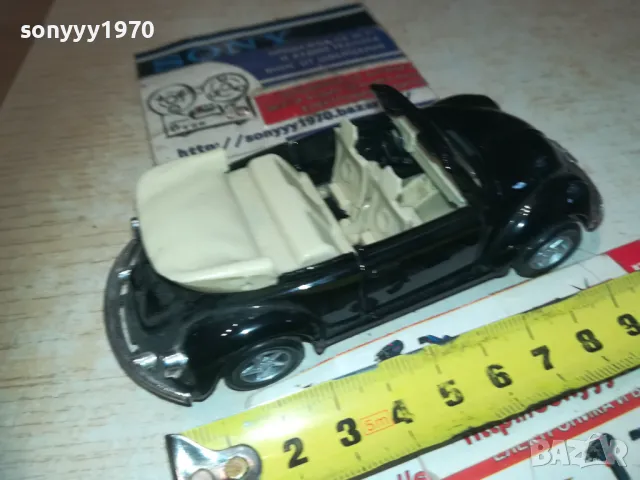 VW BEETLE METAL CAR 0510241354, снимка 4 - Колекции - 47470787