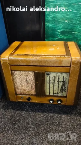 ретро радио грамофон , снимка 4 - Антикварни и старинни предмети - 48759149