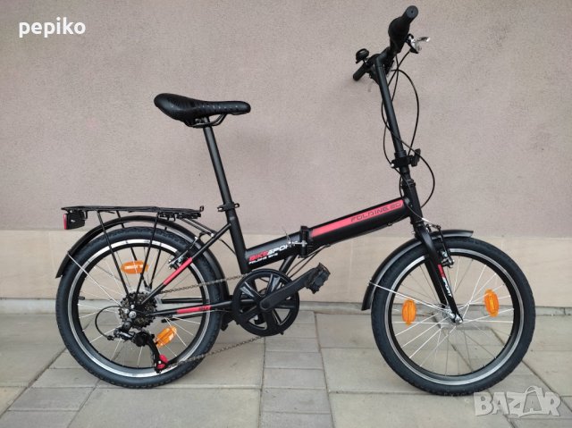 Продавам колела внос от Германия двойно сгъваем велосипед 20 FOLDING BIKE SPORТ 20цола, снимка 1 - Велосипеди - 39328362