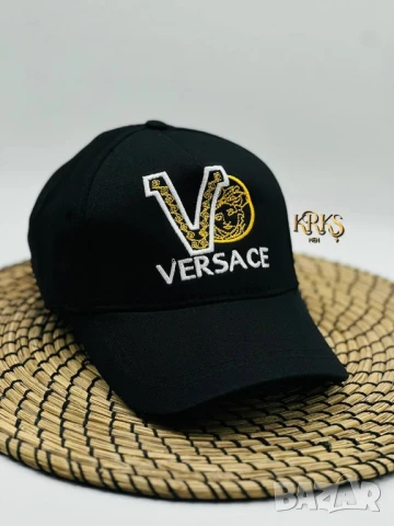 шапки с козирка louis vuitton versace gucci emporio armani , снимка 15 - Шапки - 51026216