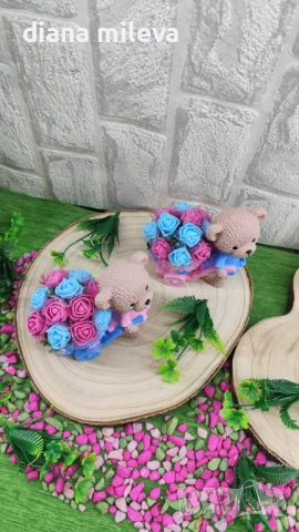 Сладки малки мечета в розово и синьо!, снимка 9 - Декорация за дома - 52013642