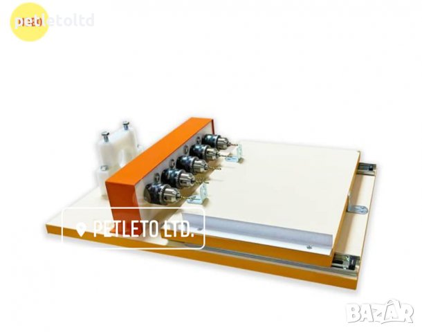 Уред за разпробиване на рамки с 5 работни глави, снимка 3 - За пчели - 39196253