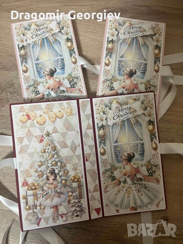 ръчно изработена картичка с шоколад