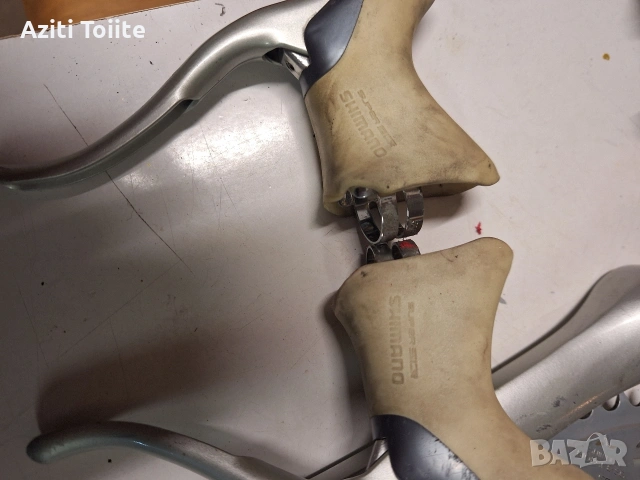 vintage groupset shimano 105 series 1051, снимка 18 - Части за велосипеди - 53017422