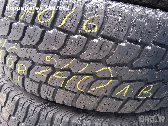 215 70 16 RADIAL 4броя зимни , снимка 3 - Гуми и джанти - 53060773