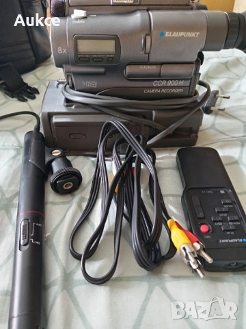 Камера Blaupunkt Hi-8 окомплектована+кожена чанта