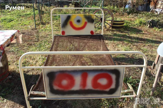 Ретро легло с пружина /двуместно/