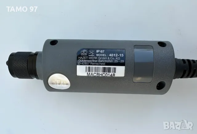 Hazet 4812-10 - Професионален Видео ендоскоп като нов!, снимка 10 - Други инструменти - 48926437