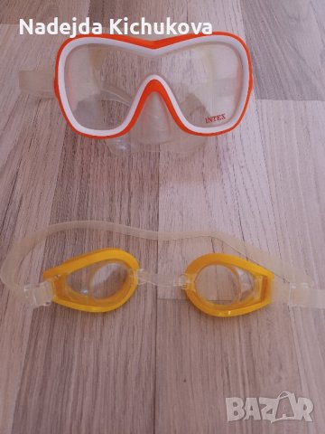 2 броя очила за плуване Intex.Двата броя за 8 лв., снимка 2 - Водни спортове - 43970105