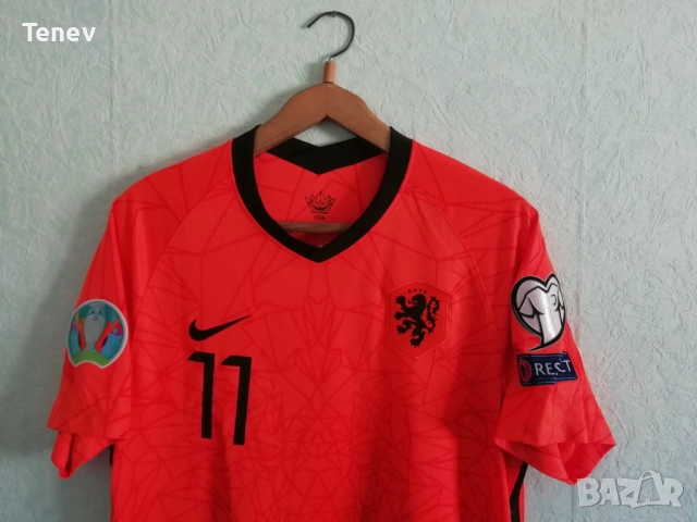 Нидерландия Евро 2020 оригинална нова футболна тениска фланелка Holland Netherlands Холандия XL , снимка 4 - Тениски - 51819170