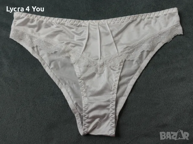 M дамски комплект от 5 цвята сатенени бикини, снимка 10 - Бельо - 50368116