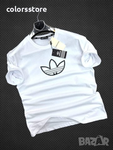 Мъжка бяла тениска  Adidas  код VL65H