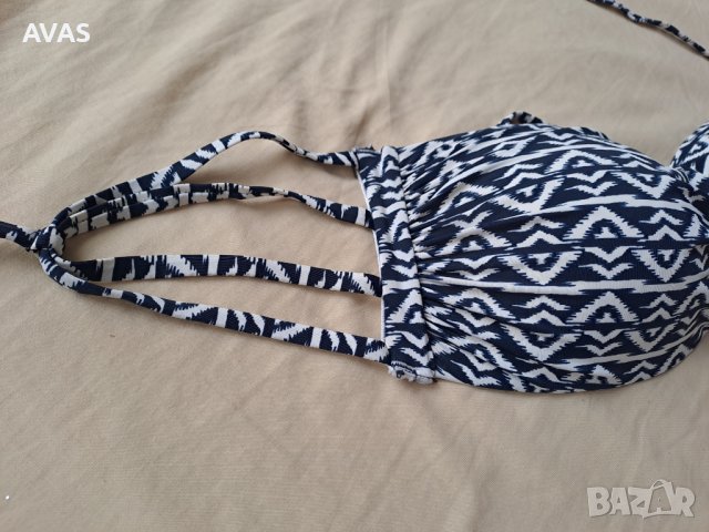 Нов бански горнище New Yorker XL XXL синьо и бяло, снимка 4 - Бански костюми - 40209972