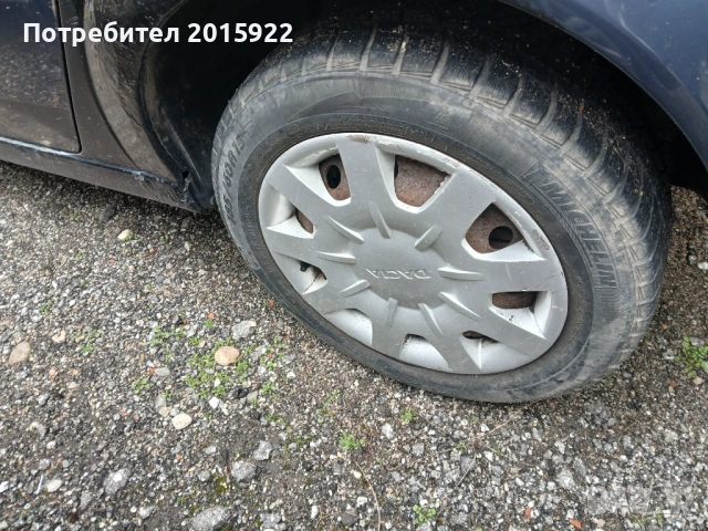 Оригинални тасове 15цола за Dacia sandero.logan., снимка 5 - Аксесоари и консумативи - 53576202