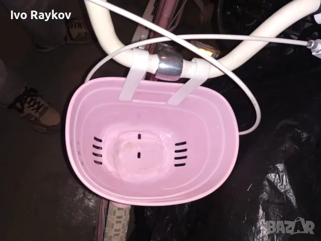 Розово детско колело,почти ново, снимка 7 - Велосипеди - 49965614