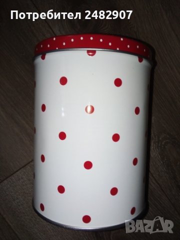 Метална кутия за съхранение на кафе/подправки