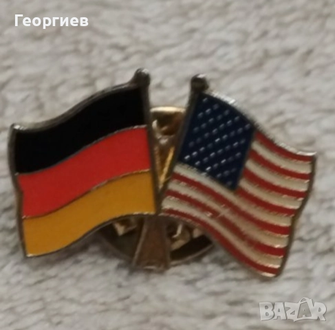 Медно кюлче и монети от САЩ,цент,банкноти,значки с знамена.., снимка 10 - Нумизматика и бонистика - 49326460