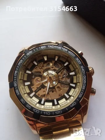 Механичен мъжки часовник , снимка 2 - Мъжки - 49497279