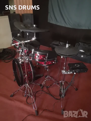 ✅ Супер оферта: Професионален комплект електронни барабани, снимка 2 - Ударни инструменти - 51093447