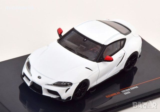 TOYOTA Supra 2020 - мащаб 1:43 на IXO моделът е нов в PVC дисплей-кейс