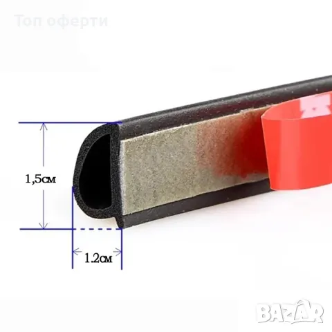 Гумено уплътнение за врата W15394/PA47 - D