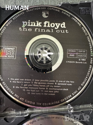 Pink Floyd , снимка 14 - CD дискове - 51946623