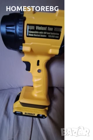 Мощен акумулаторен вентилатор Violent Fan F018 – 110,000 RPM , снимка 6 - Други инструменти - 51681232