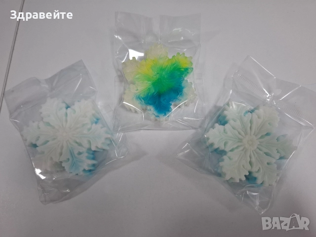 Коледни глицеринови хипоалергенни сапунчета , снимка 4 - Коледни подаръци - 52770248