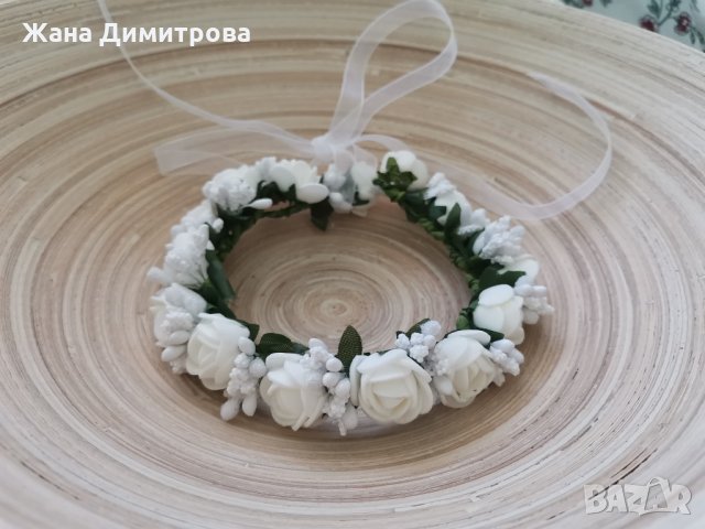 Ръчно изработени венчета , снимка 14 - Аксесоари за коса - 33662849