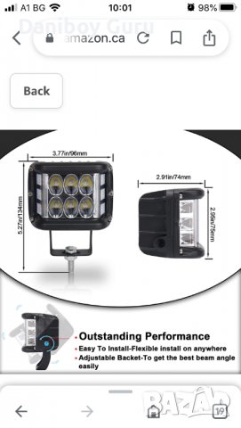 мигачи ,LED допълнителни светлини. Лед халогени, снимка 8 - Аксесоари и консумативи - 38467585
