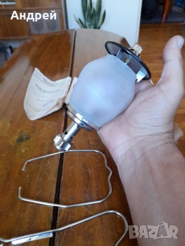 Стара газова лампа Predom, снимка 4 - Други ценни предмети - 33443100