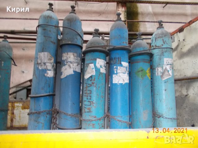 Кислородни бутилки, Бутилки за кислород, въглероден диоксид, азот, снимка 4 - Други машини и части - 39155420