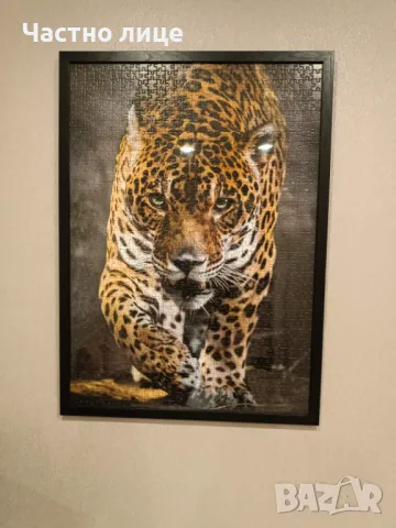 Картина Ягуар - пъзел, снимка 2 - Картини - 49337246
