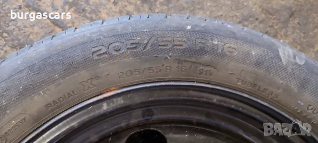 Резервна гума Citroen C4 205/55/16 - 50лв, снимка 3 - Части - 50209931