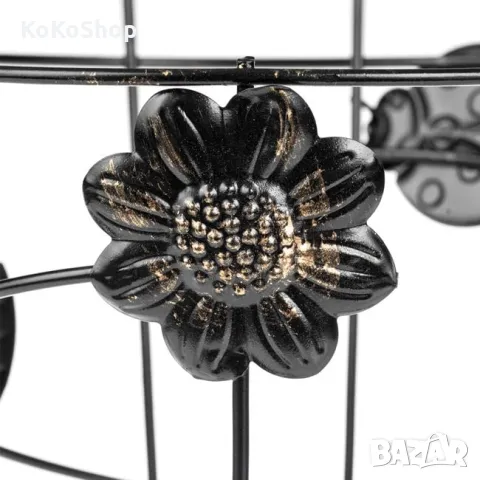 Метална поставка за саксия-20,5х22,5 см./поставка за саксия/поставка за кашпа, снимка 4 - Саксии и кашпи - 49711861