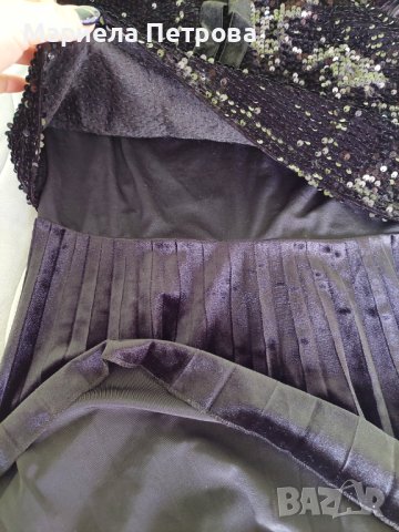 Елегантна черна рокля , снимка 3 - Рокли - 43225801