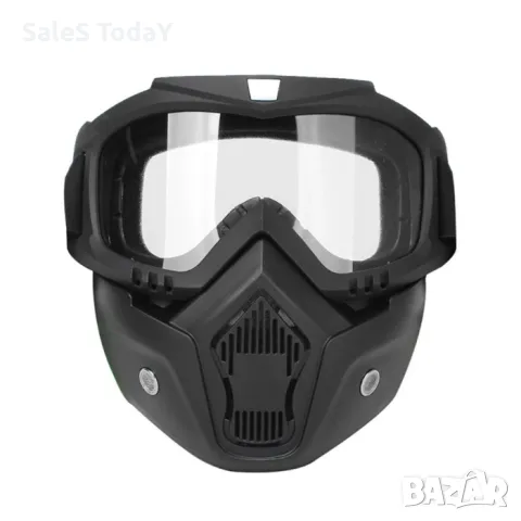 Очила за мотор и или колело, с цветен визьор, маска за АТВ, скутер, скейт, снимка 4 - Аксесоари за велосипеди - 35889987