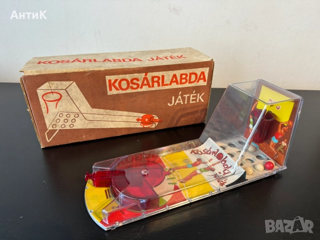 Соц Полска Игра Играчка Флипер Kosárlabda Játék